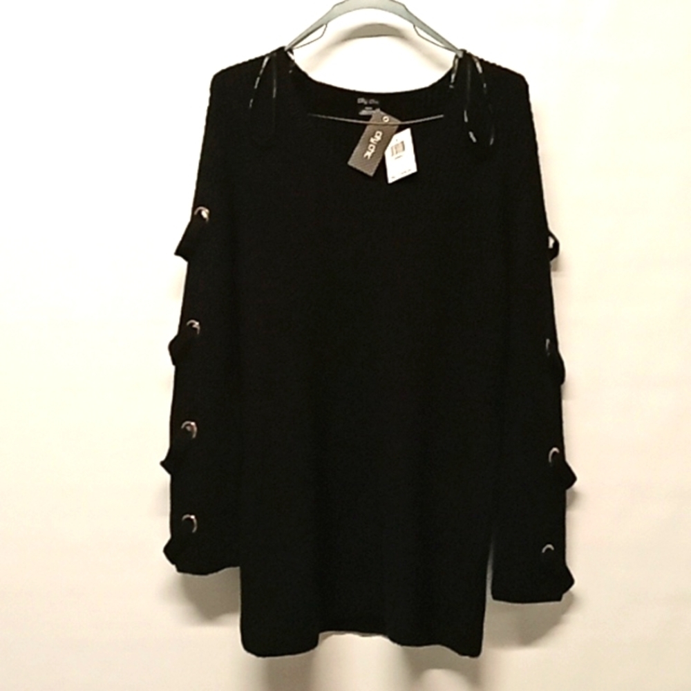 🖤💥🖤City Chic NWT!!! XS Black Sweater Dress🖤💥🖤